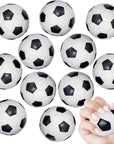 12-Pack Mini Foam Soccer Stress Balls – Party Favors & Stress Relief