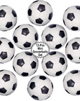 12-Pack Mini Foam Soccer Stress Balls – Party Favors & Stress Relief