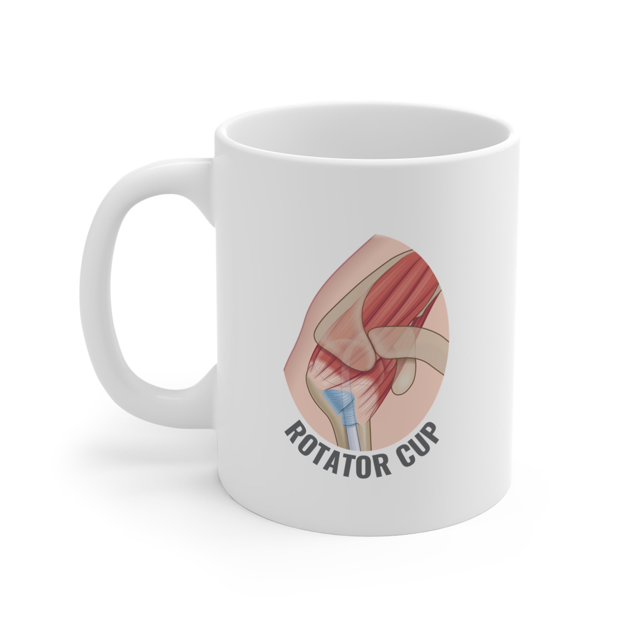 ShoulderBuzz® I Rotator Cup Anatomy Mug — Coffee Mug