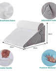 Adjustable Multifunctional Wedge Pillow – Lumbar, Leg & Back Support