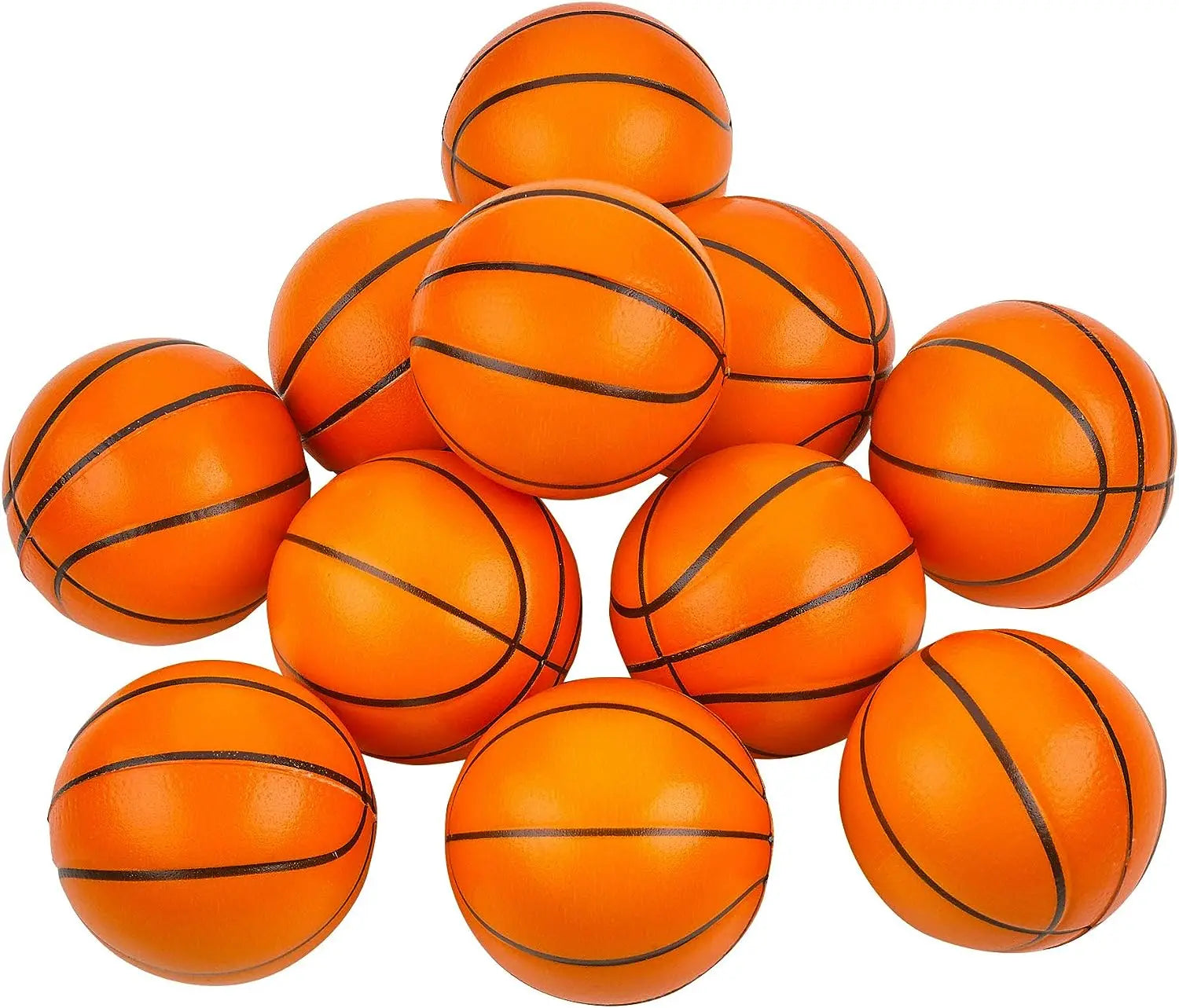 12-Pack Mini Foam Soccer Stress Balls – Party Favors &amp; Stress Relief