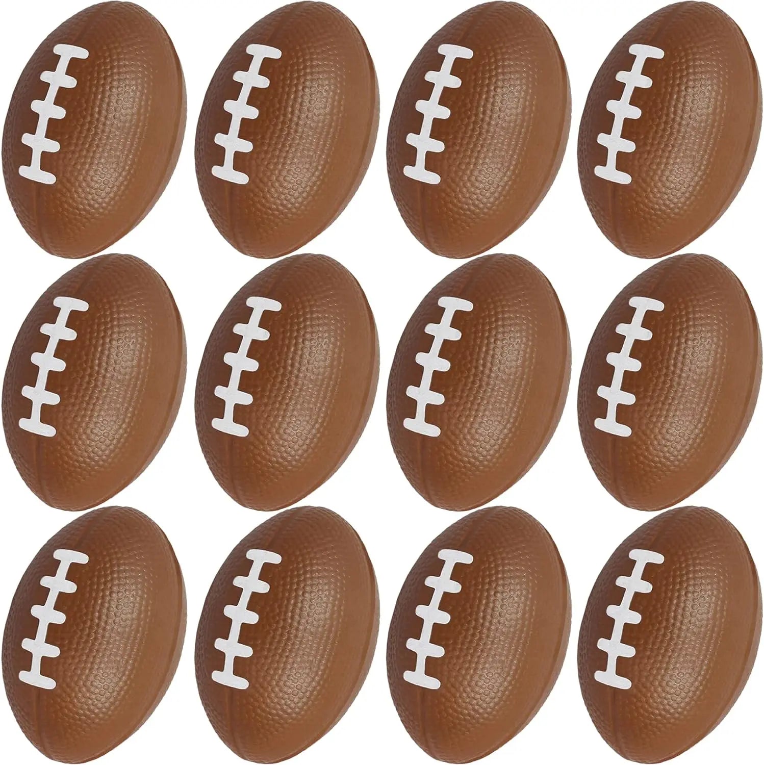 12-Pack Mini Foam Soccer Stress Balls – Party Favors &amp; Stress Relief